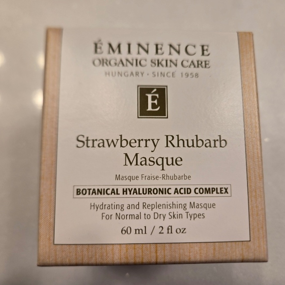 BNWT Eminence Strawberry Rhubarb Masque